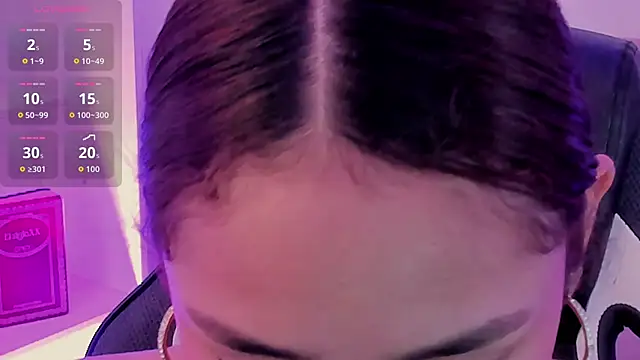 Pertunjukan Kamera Web CarolineFyre