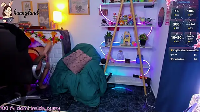 HunnyyLove 라이브 XXX 채팅