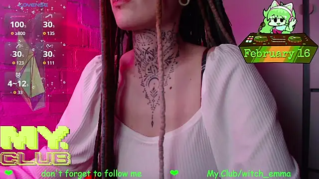 Witch_Emma Adlı Modelin Canlı XXX Sohbeti