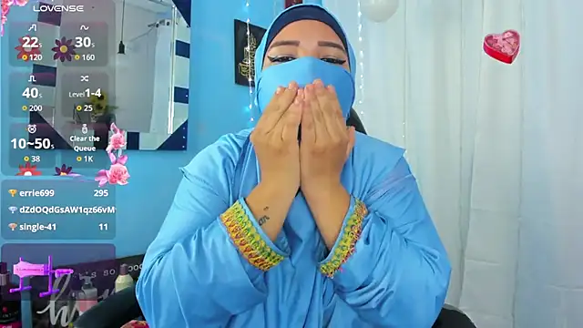 Falak-Yasin Show in webcam