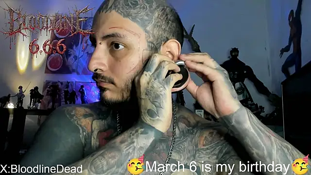 DEATHINK666XX élő XXX-chatje