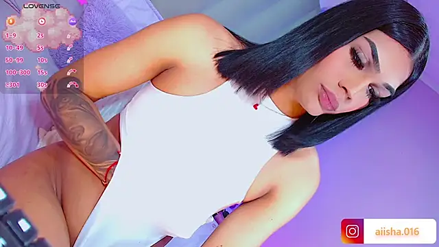 Вебкам-шоу AiishaRose