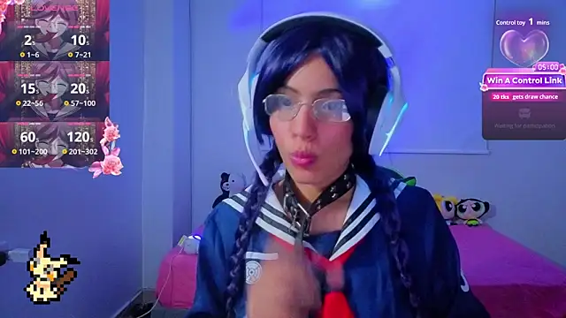 Chat +18 de Lovelyamyy ao vivo