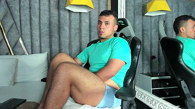 Show de AronGarcia na webcam