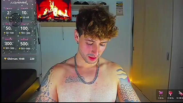 Ares_blue Pertunjukan Webcam