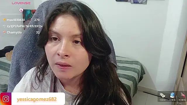 Czat XXX na żywo – yessica_gomez01