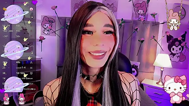 Show de dearAlanaxxx na webcam