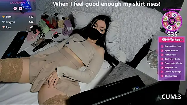 ariel_aspen élő XXX-chatje