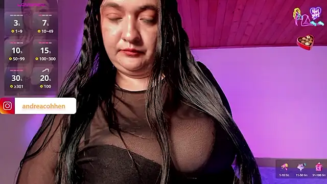 Chat XXX ao vivo de andrea-cohen
