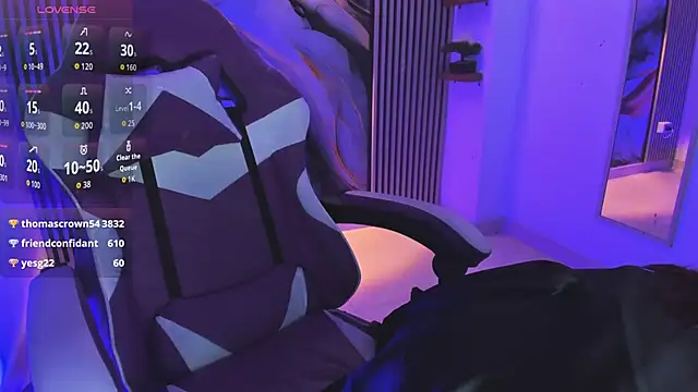 chloe_jacksonn élő XXX-chatje