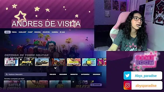 Abysparadise élő XXX-chatje