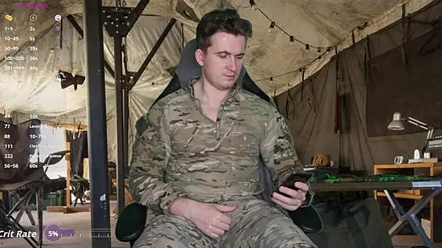 hornystripman97 – Kamerová šou