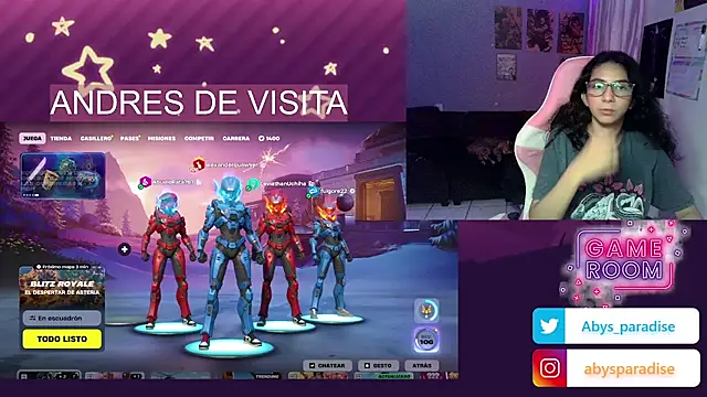 Chatroom XXX en direct de Abysparadise