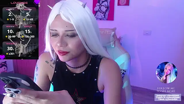 cyberd0ll66 Adlı Modelin Canlı XXX Sohbeti