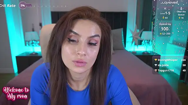 Show modela AnzhyTeqila na web-kameri