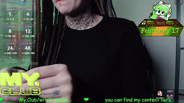 Chat XXX ao vivo de Witch_Emma