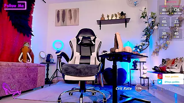 Chat XXX ao vivo de freya_goddes_