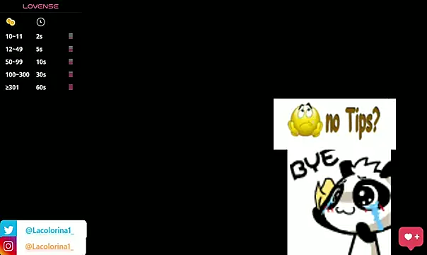 LaColorina_ 现场XXX聊天