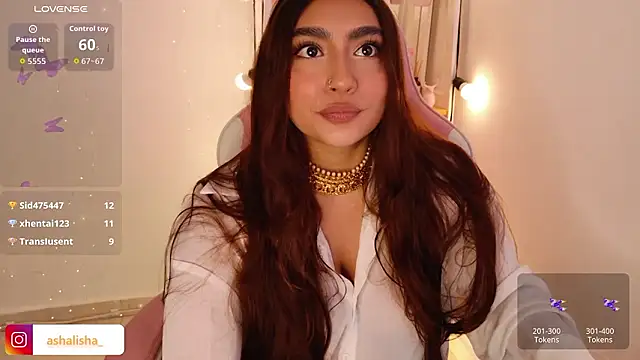 Вебкам-шоу ashalisha