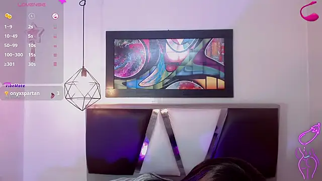 AdharaaMoon: διαδικτυακό σόου στην κάμερα