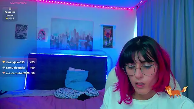 Pertunjukan Kamera Web goth_minerva