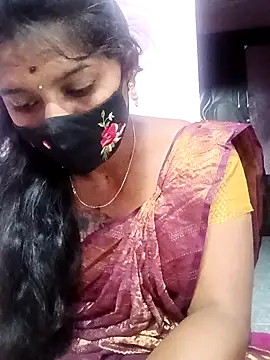 Pertunjukan Kamera Web Tamil_Hot_Anu