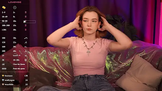 Chat +18 de AvaRyder ao vivo