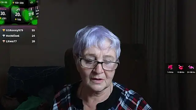 Sandra_Snowflake élő XXX-chatje