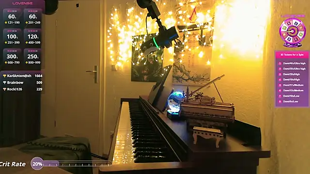 Chat +18 de ArtofSweet ao vivo