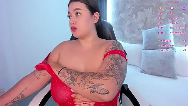 Pertunjukan Kamera Web dalia_spinters