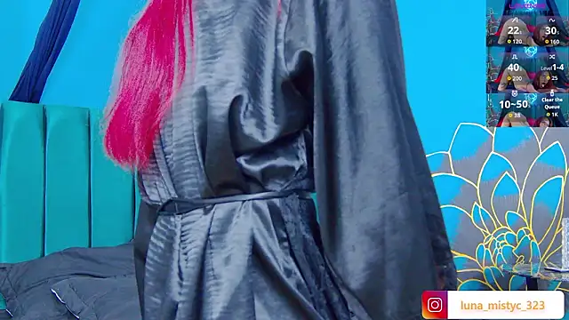 Show de Lunamistyc na webcam