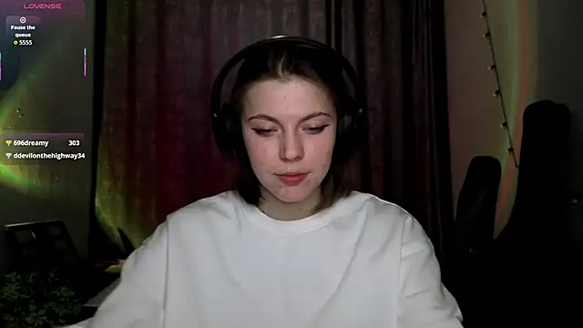 Show modela CutieAnny na web-kameri