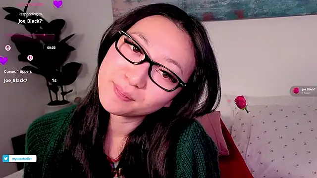 Chatroom XXX en direct de MySweetSofie