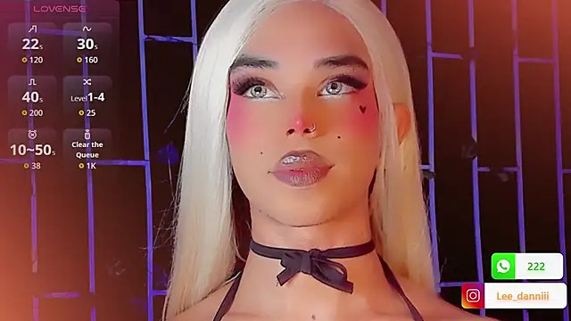 Show de DanniLee_ na webcam