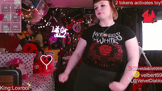 Show Webcam de VelvetDiablo