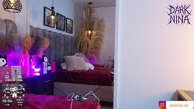 Show de Dark_nina_ na webcam