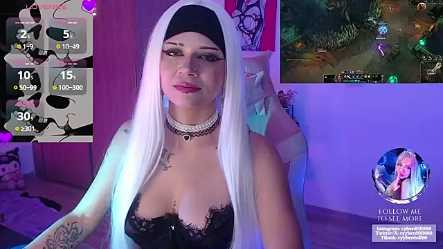 cyberd0ll66 – Live XXX-chat