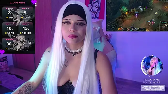 Chatroom XXX en direct de cyberd0ll66