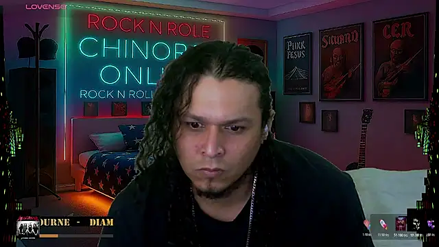 chino_roz 网络视讯表演