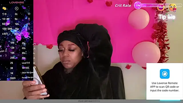 Živý XXX chat Creamesensation