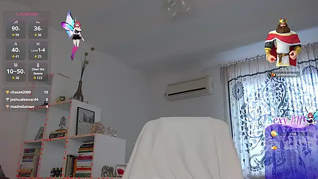 BohoBabeLexy élő XXX-chatje