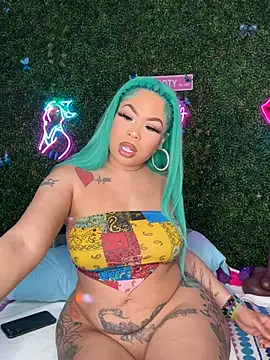 Pertunjukan Kamera Web RenaThickAss