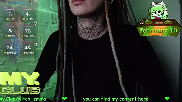 แชท XXX สดของ Witch_Emma