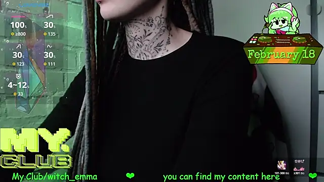 Chat XXX en directo de Witch_Emma