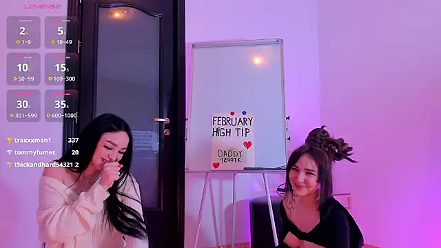 Peanaughty webkamerás műsora