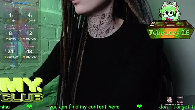 Chat XXX en directo de Witch_Emma