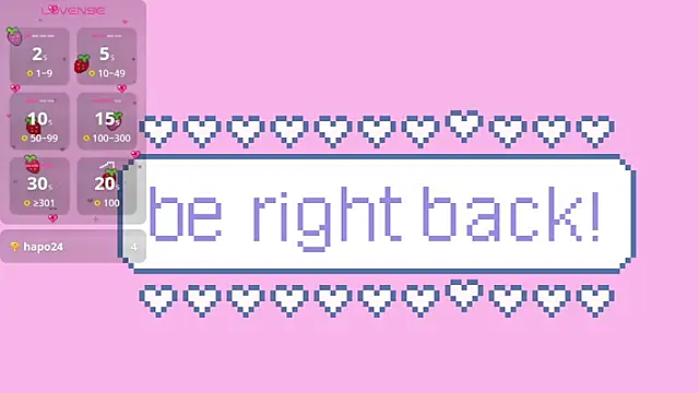 Show de Sophya_Bell na webcam