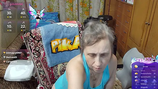 Olgusha webkamerás műsora