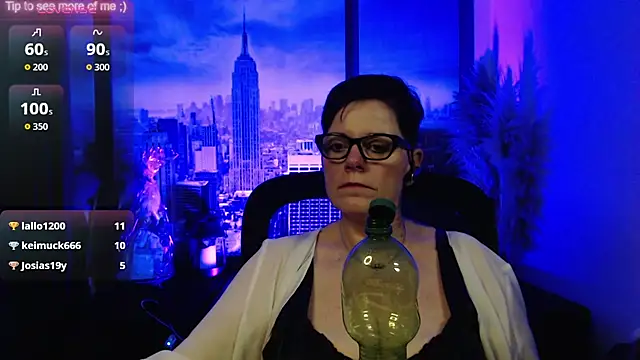 Show de ninarandmann na webcam