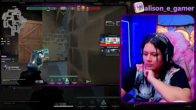 ALIS_E_G élő XXX-chatje